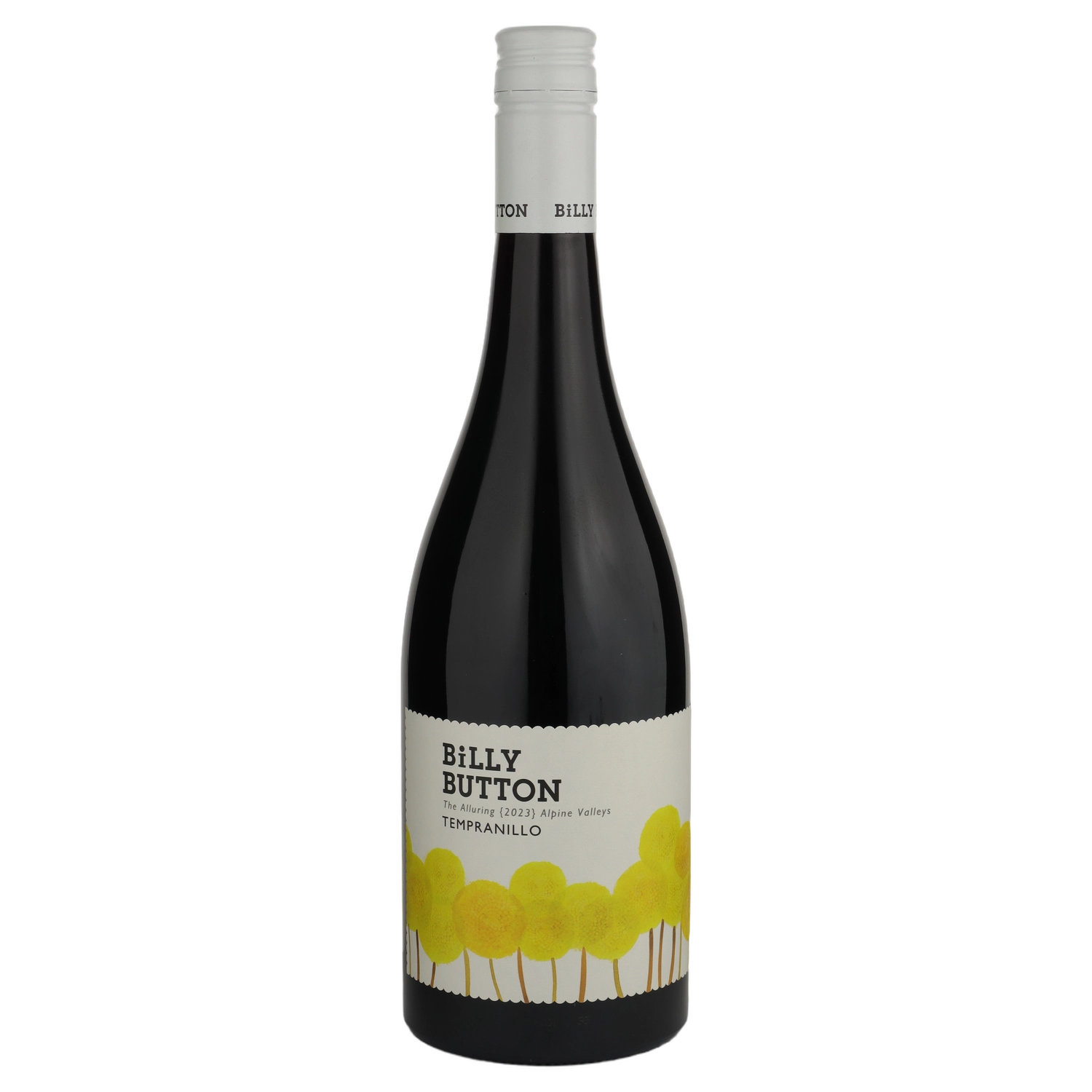 A bottle of Billy Button Tempranillo 2023 750ml Red Wine