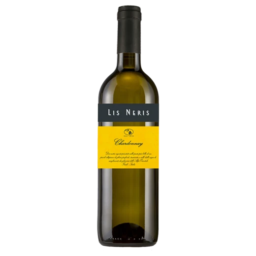 A bottle of 2023 Lis Neris Chardonnay 750ml White Wine