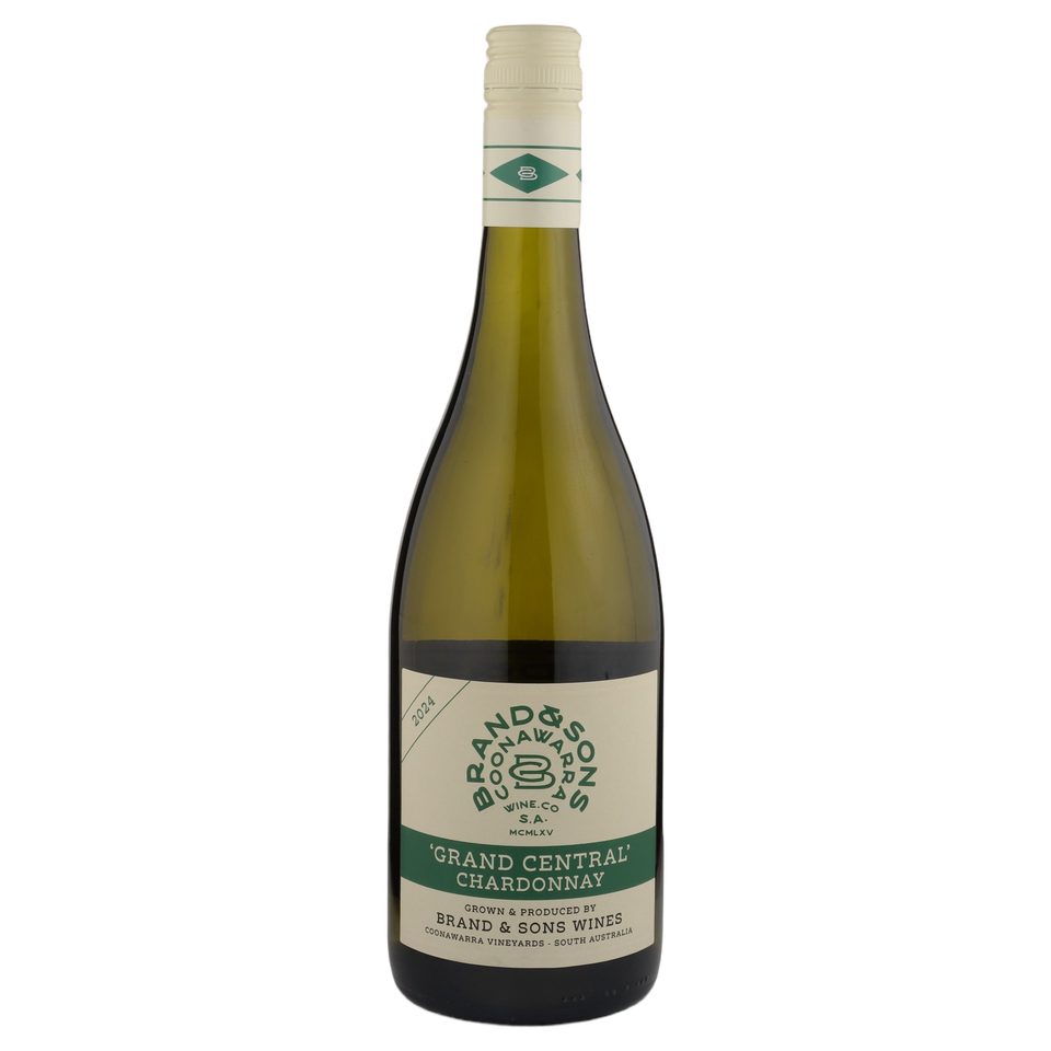 A bottle of Brand & Sons Grand Central Chardonnay 2024 750ml White Wine