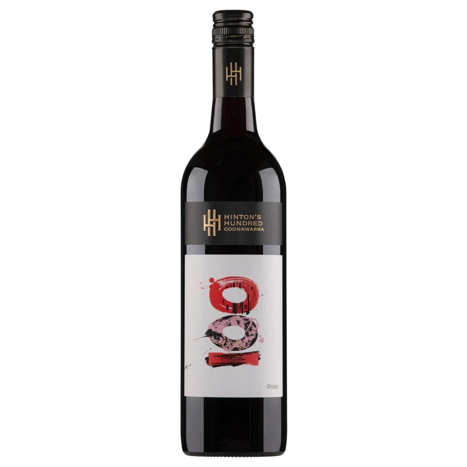 A bottle of 2024 Hintons Hundred Coonawarra Shiraz 750ml Red Wine