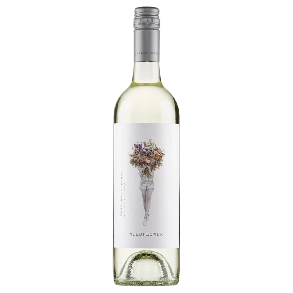 A bottle of 2024 Wildflower Western Australia Sauvignon Blanc 750ml White Wine