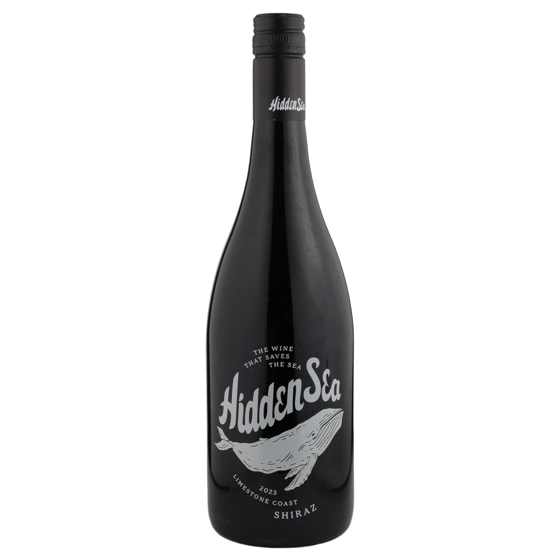 A bottle of 2023 The Hidden Sea Shiraz 750ml Red Wine