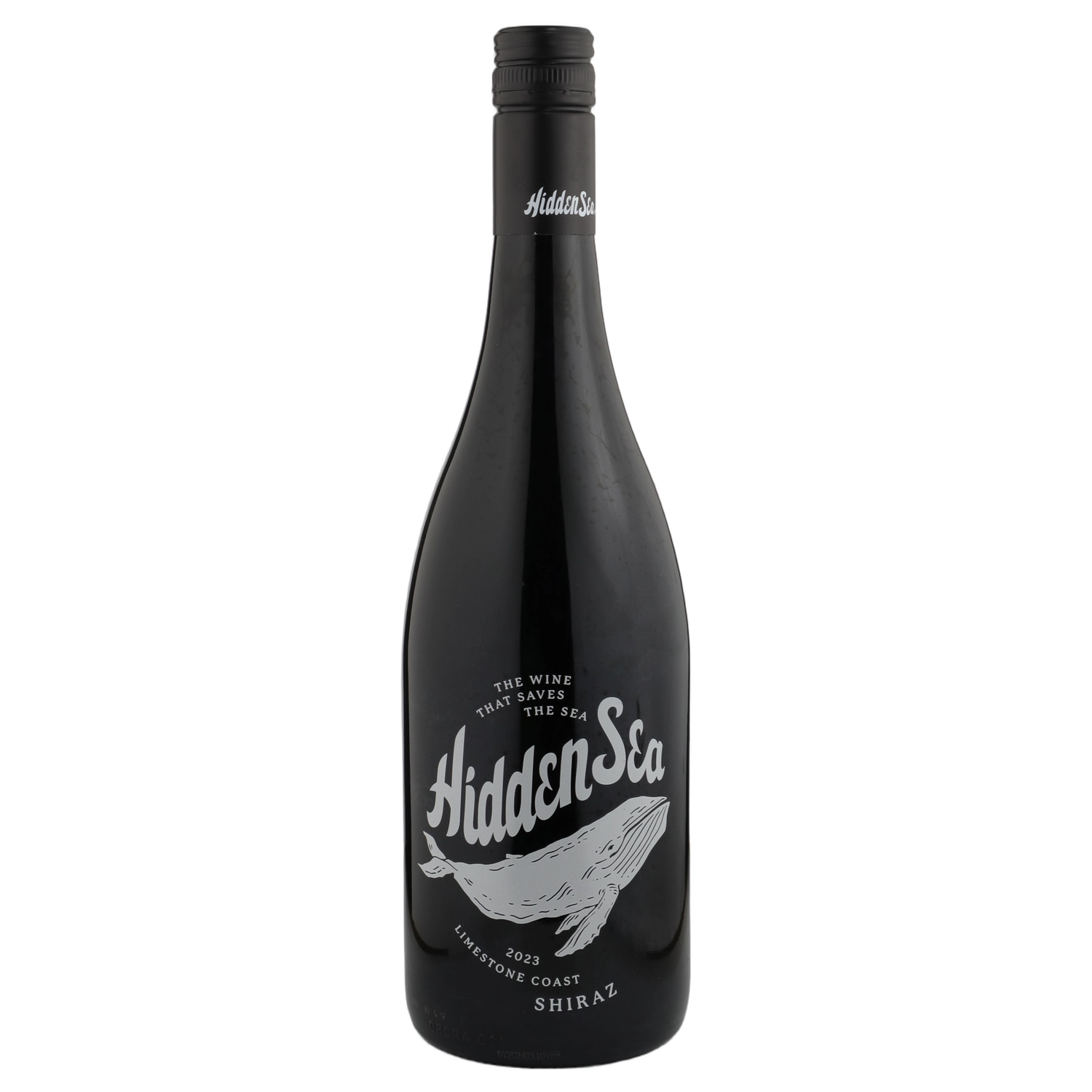 A bottle of 2023 The Hidden Sea Shiraz 750ml Red Wine