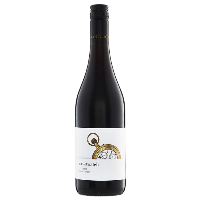 A bottle of 2024 Pocketwatch Shiraz 750ml Red Wine