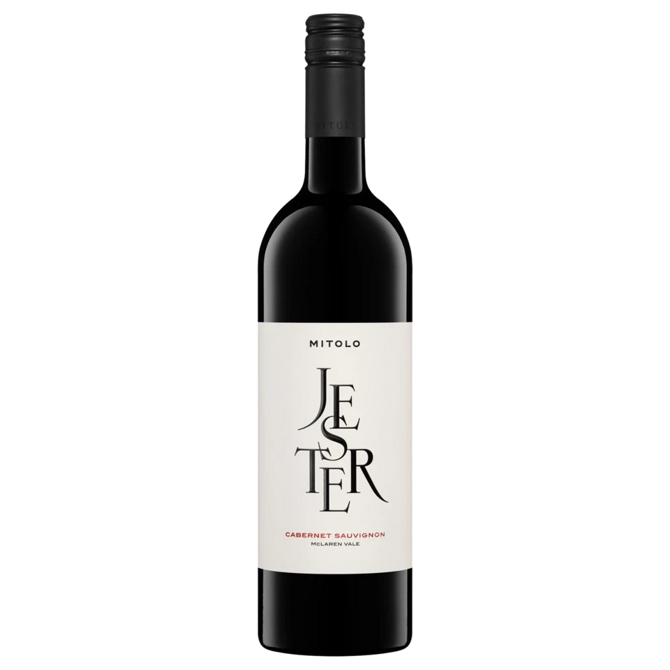 A bottle of 2021 Mitolo Jester McLaren Vale Cabernet Sauvignon 750ml Red Wine