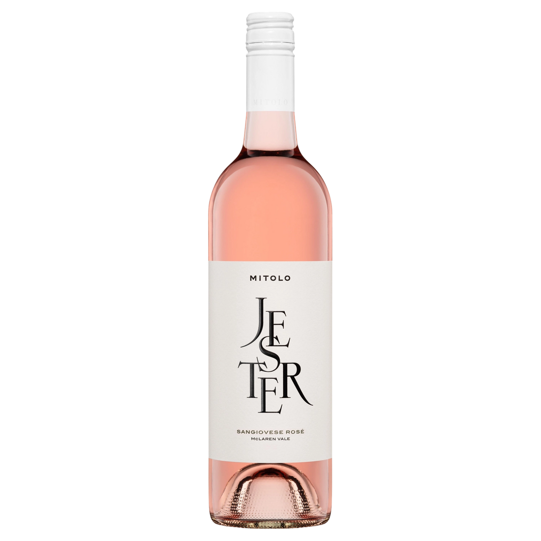 A bottle of 2025 Mitolo Jester McLaren Vale Rose 750ml Rose Wine