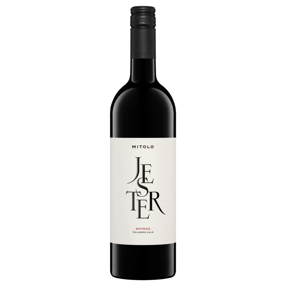 A bottle of 2023 Mitolo Jester McLaren Vale Shiraz 750ml Red Wine