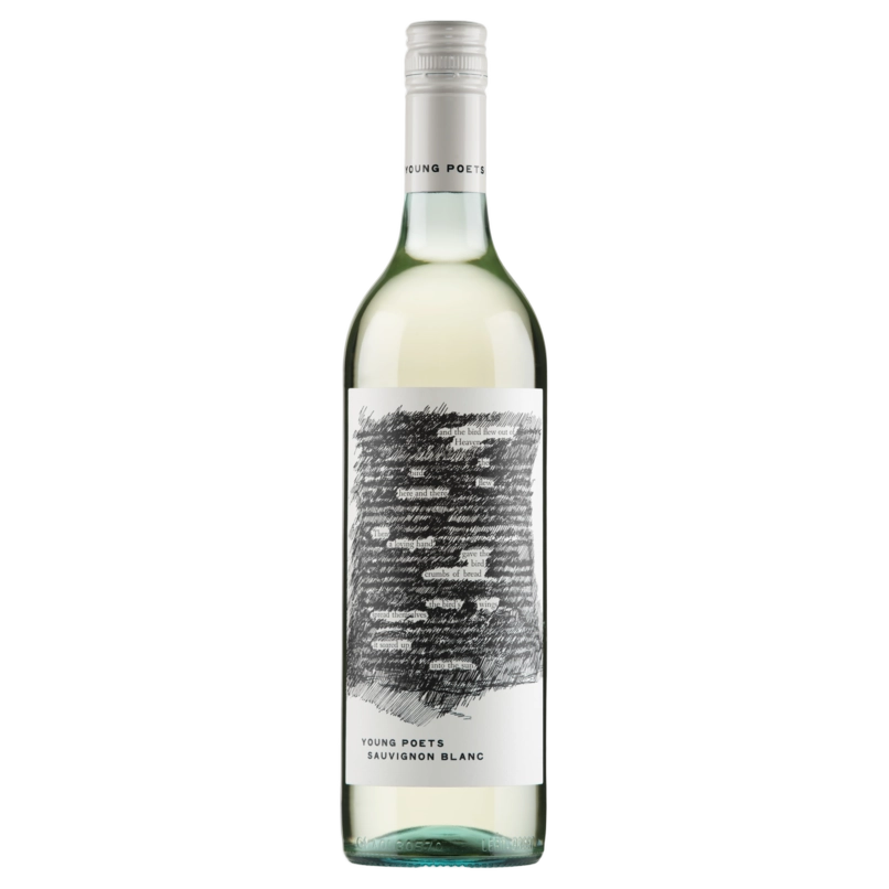 A bottle of 2024 Young Poets Sauvignon Blanc 750ml White Wine