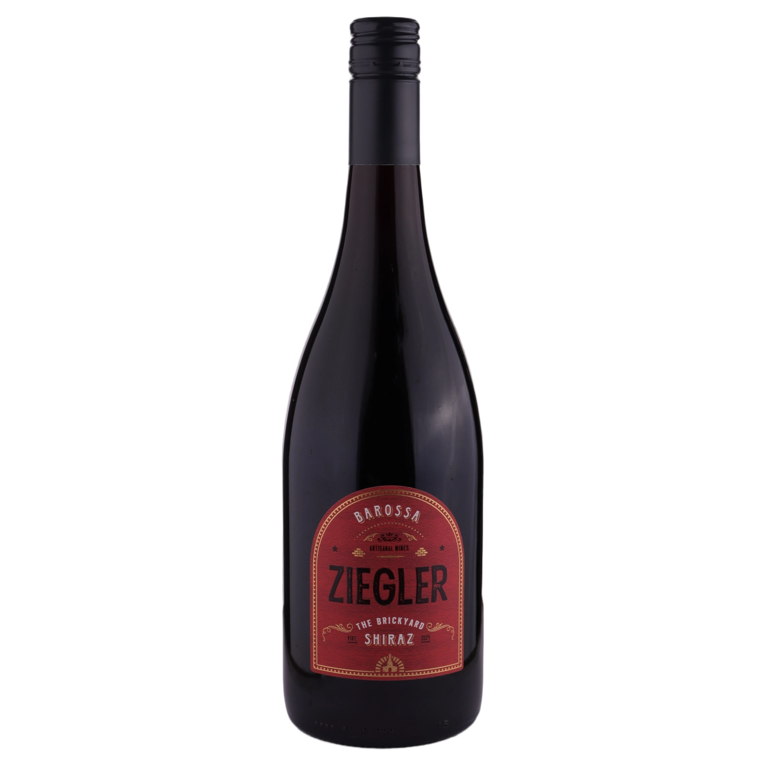 A bottle of 2024 Ziegler Barossa Shiraz 750ml Red Wine