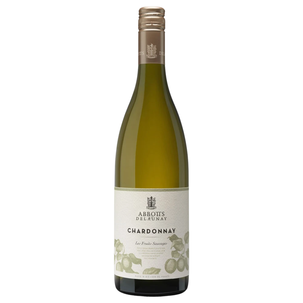 A bottle of 2024 Abbotts & Delaunay IGP Oc Chardonnay 750ml White Wine