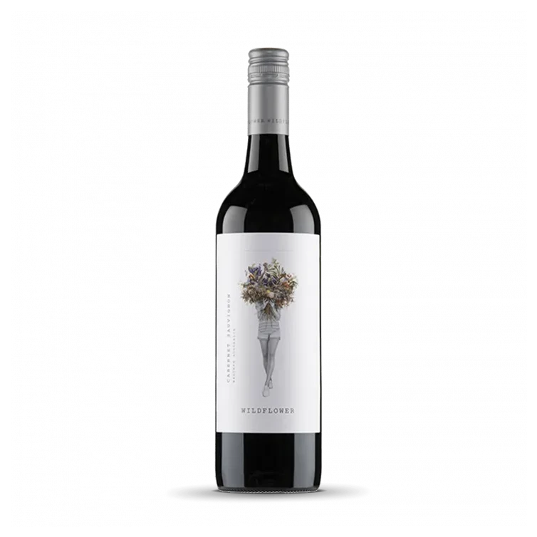 A bottle of 2021 Wildflower Cabernet Sauvignon 750ml Red Wine