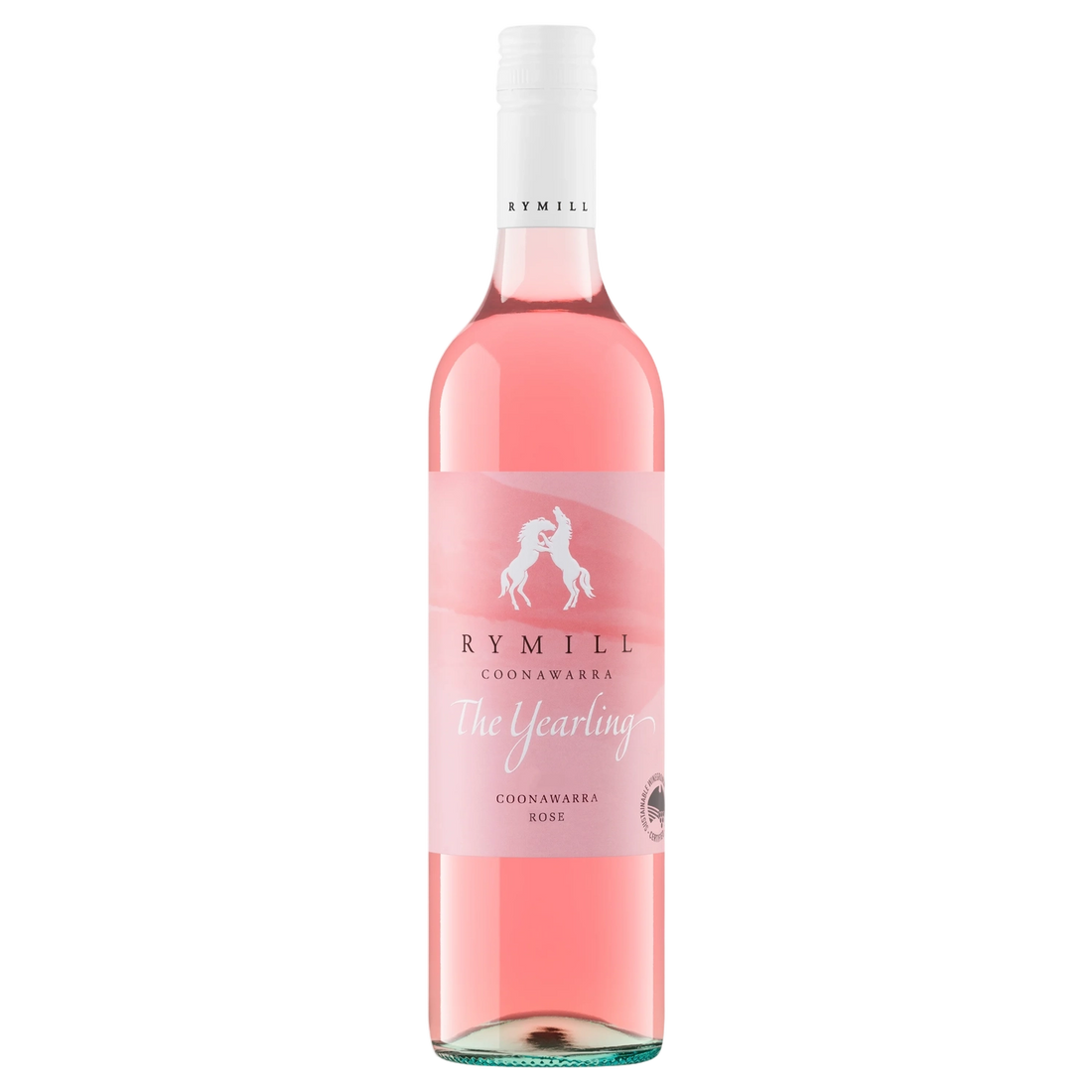 A bottle of 2024 Rymill The Yearling Rose Coonawarra 750ml Rose Wine