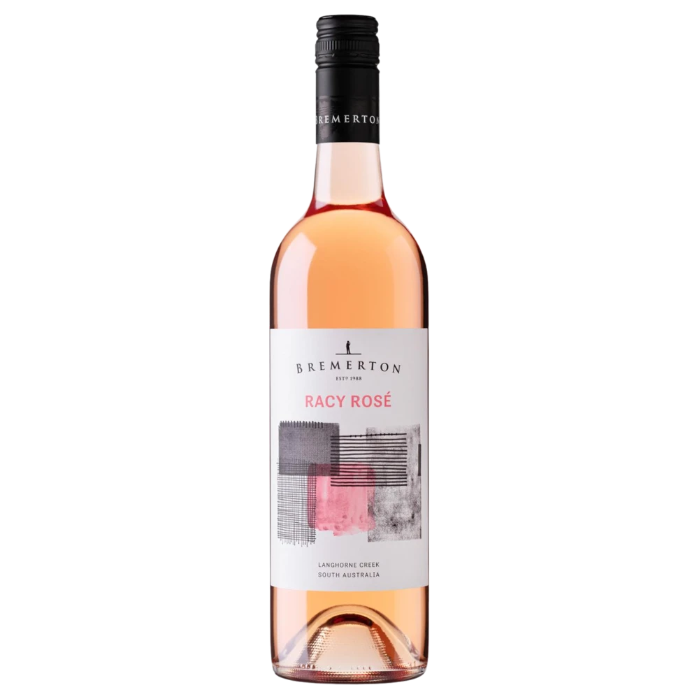 A bottle of 2025 Bremerton Racy Rose 750ml Rose Wine