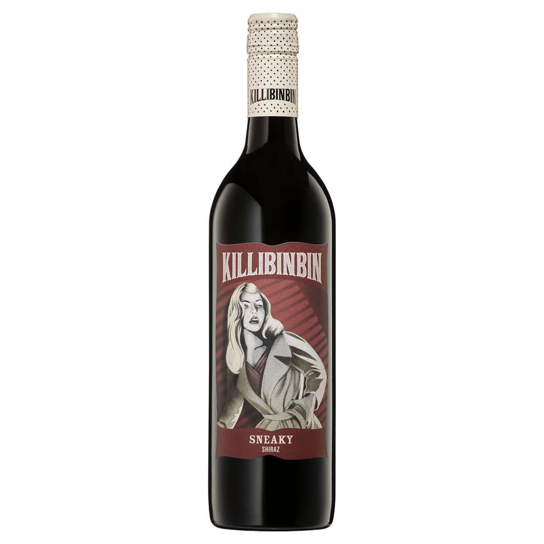 A bottle of 2023 Killibinbin Sneaky Shiraz Langhorne Creek 750ml Red Wine