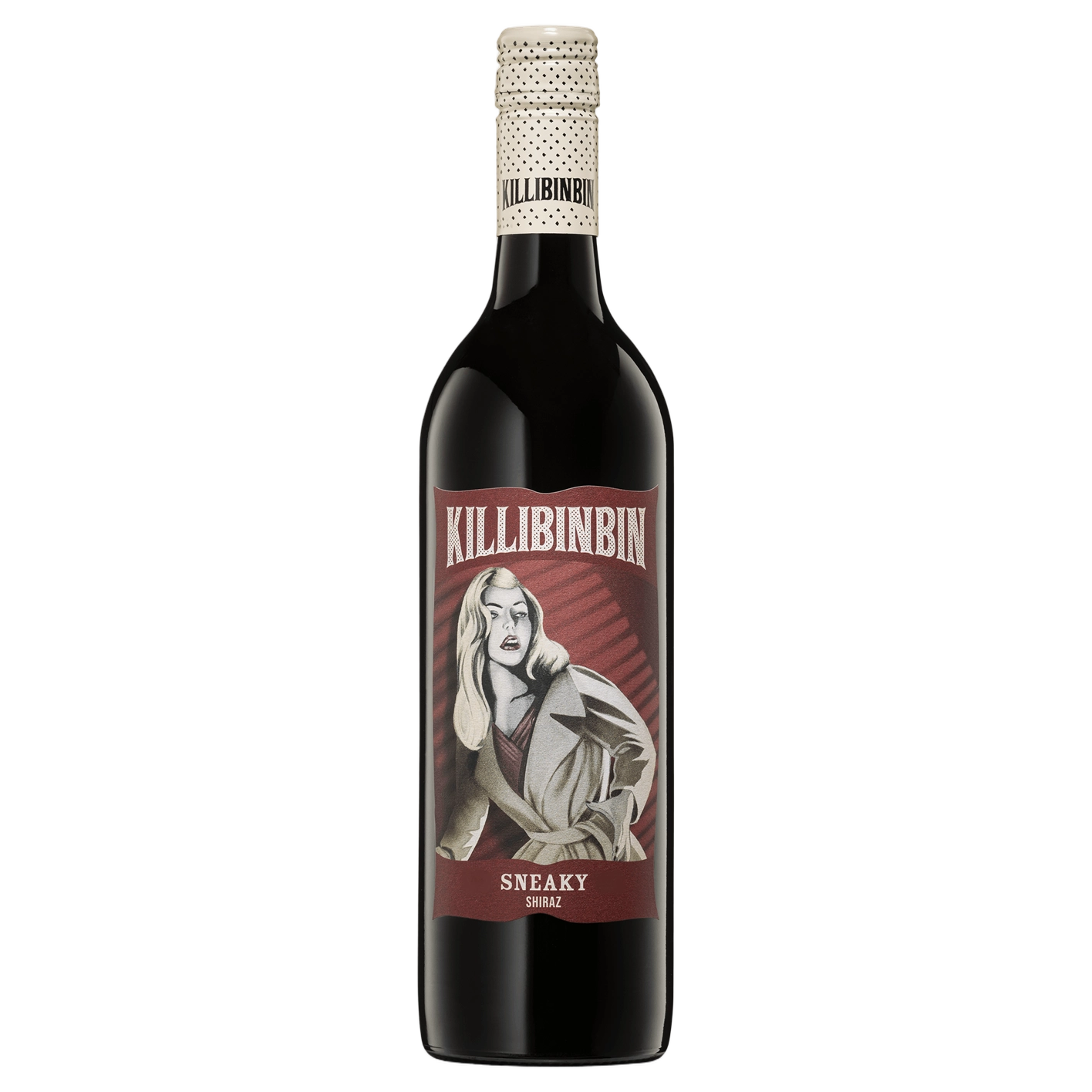 A bottle of 2023 Killibinbin Sneaky Shiraz Langhorne Creek 750ml Red Wine