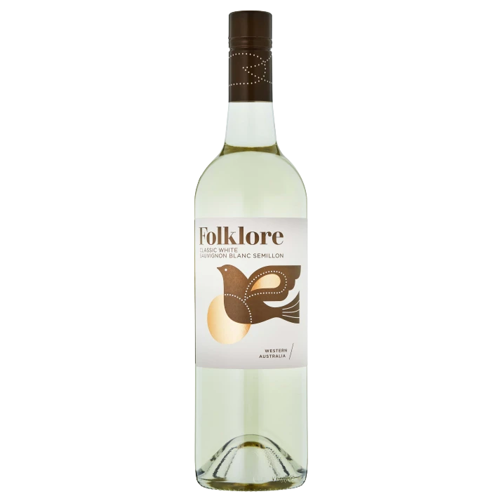 A bottle of 2025 Folklore Sauvignon Blanc Semillon 750ml White Wine