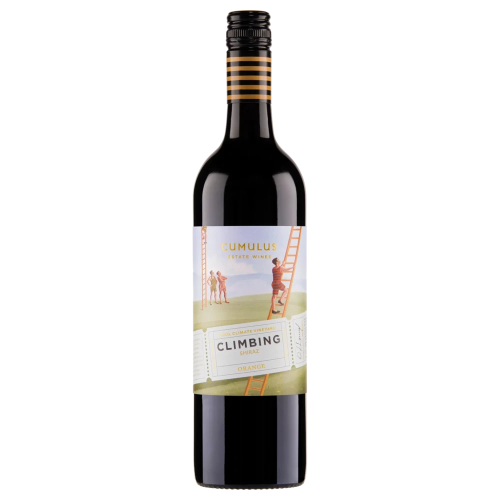 A bottle of 2023 Cumulus Climbing Shiraz 750ml Red Wine
