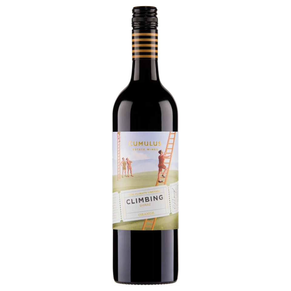 A bottle of 2023 Cumulus Climbing Shiraz 750ml Red Wine