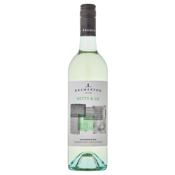 A bottle of 2025 Bremerton Betty & Lu Sauvignon Blanc 750ml White Wine