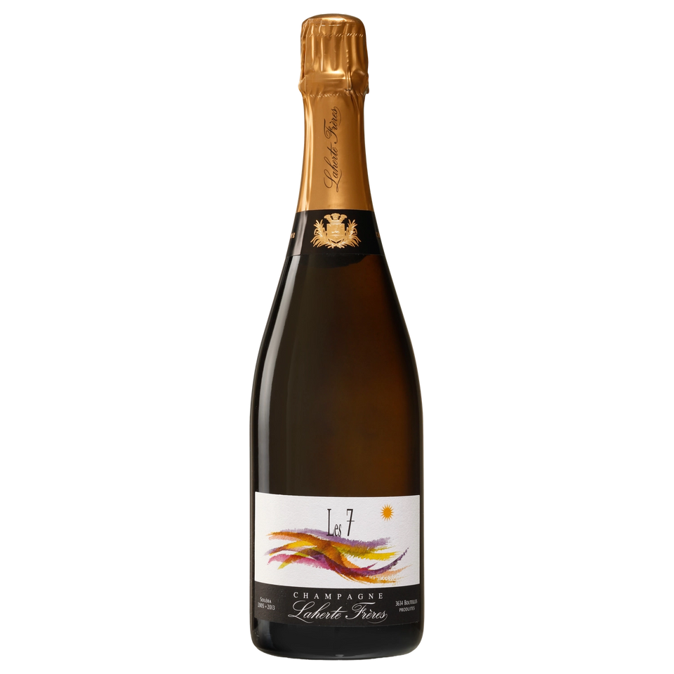 A bottle of NV Champagne Laherte Frères Les 7 (Solera 05 21. Disg. Nov 2024) 750ml Sparkling Wine