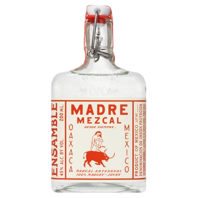 A bottle of NV Madre Mezcal Ensamble () 200ml