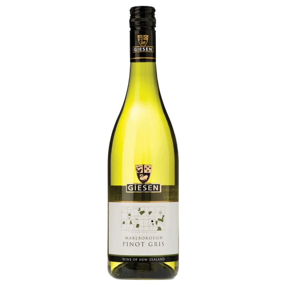 A bottle of 2025 Giesen Estate Pinot Gris New Zealand 750ml White Wine