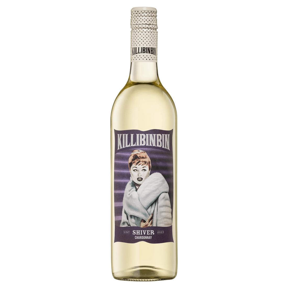 A bottle of 2025 Killibinbin Shiver Chardonnay Langhorne Creek 750ml White Wine
