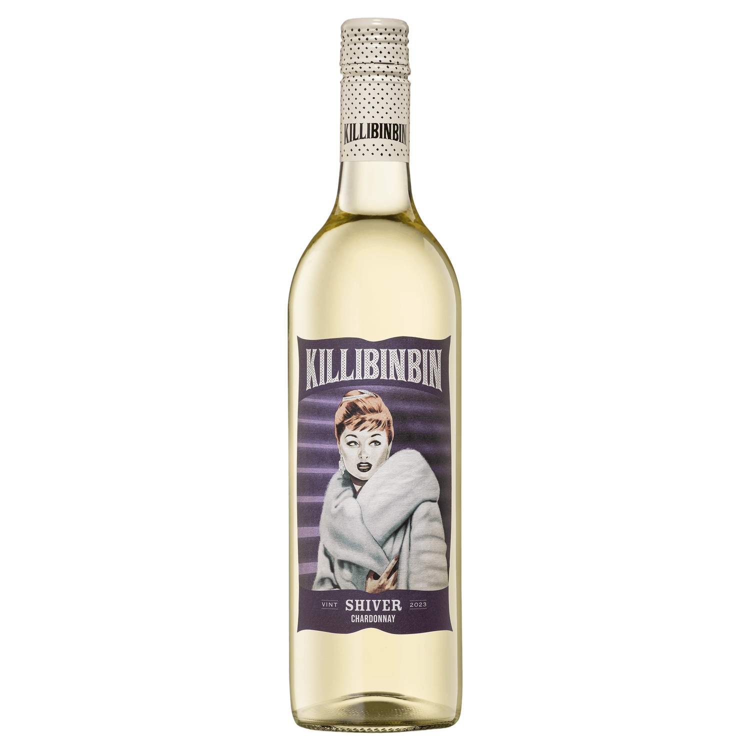 A bottle of 2025 Killibinbin Shiver Chardonnay Langhorne Creek 750ml White Wine
