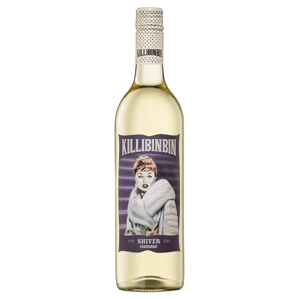 A bottle of 2025 Killibinbin Shiver Chardonnay Langhorne Creek 750ml White Wine