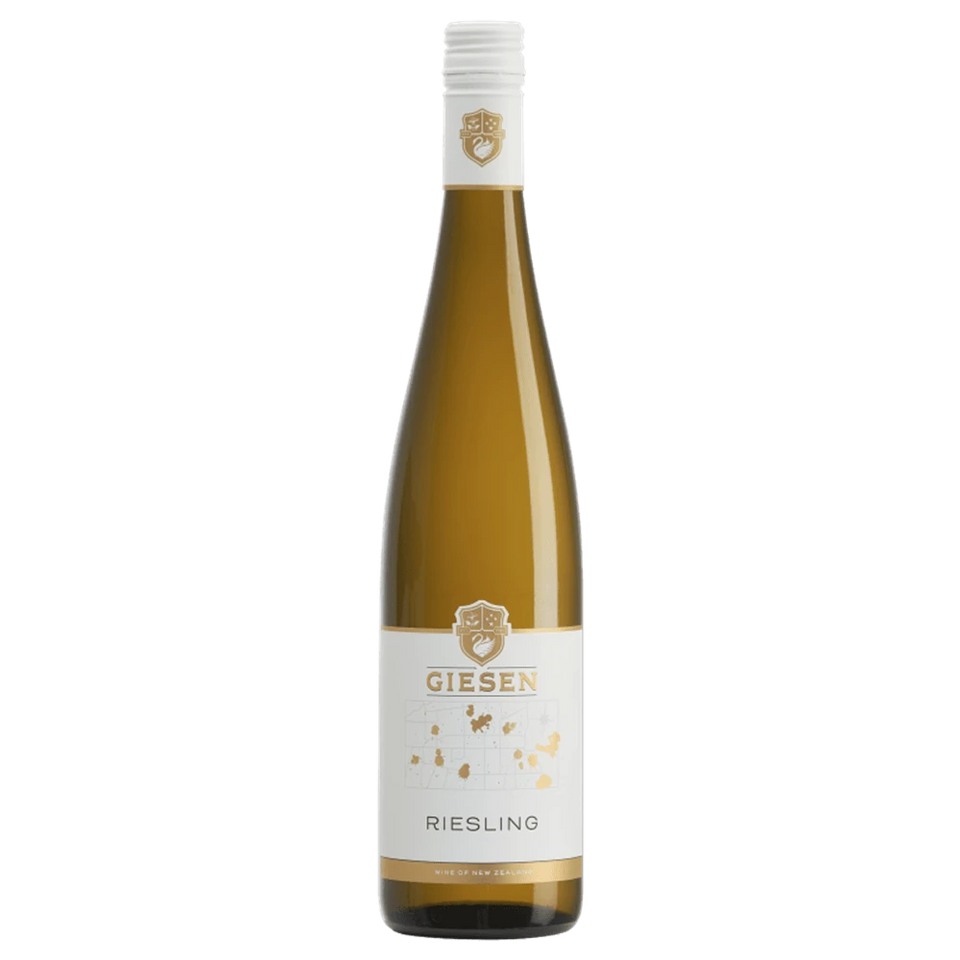 A bottle of 2024 Giesen Estate Riesling New Zealand 750ml White Wine