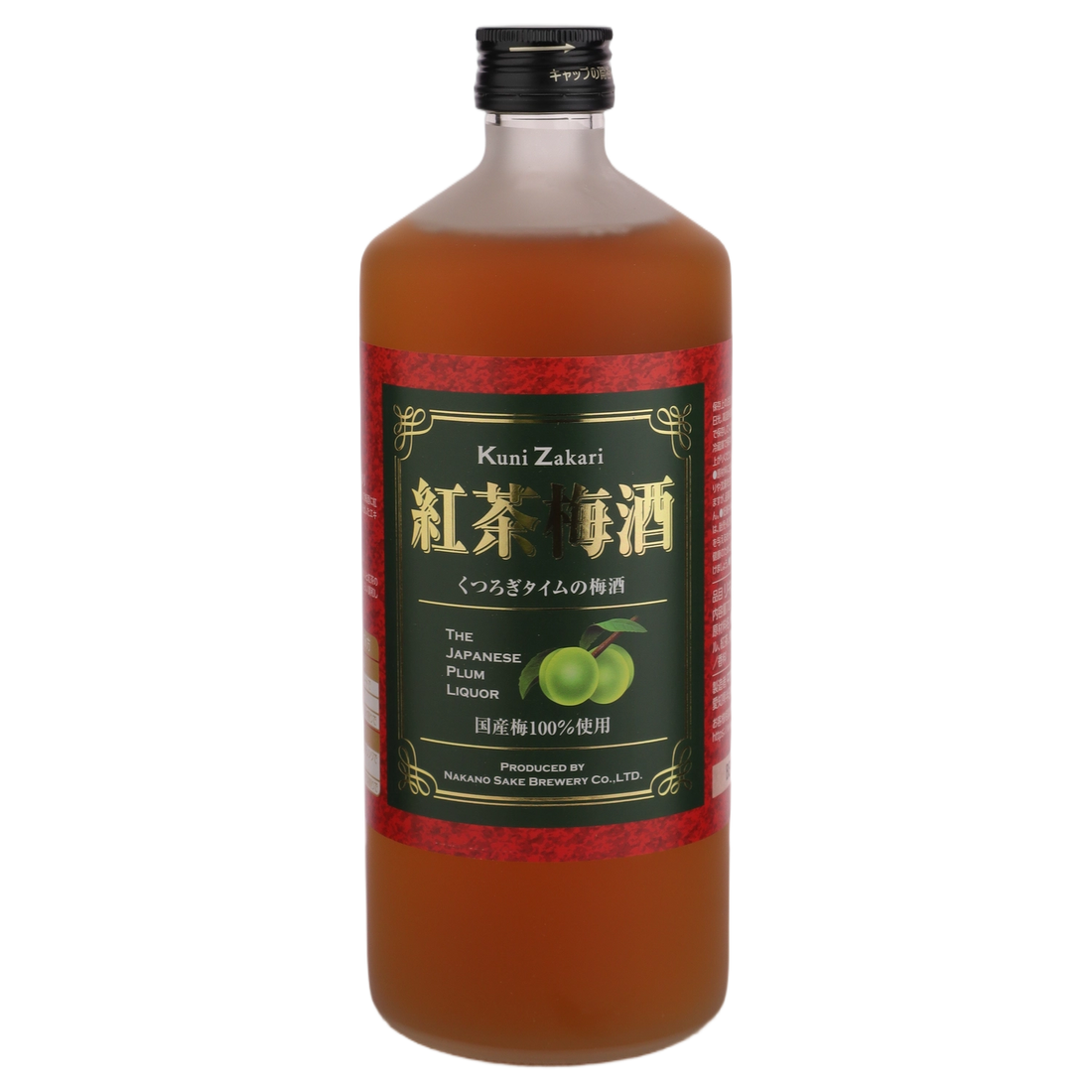A bottle of NV Kunizakari Koucha Umeshu 720ml Fortified Wine
