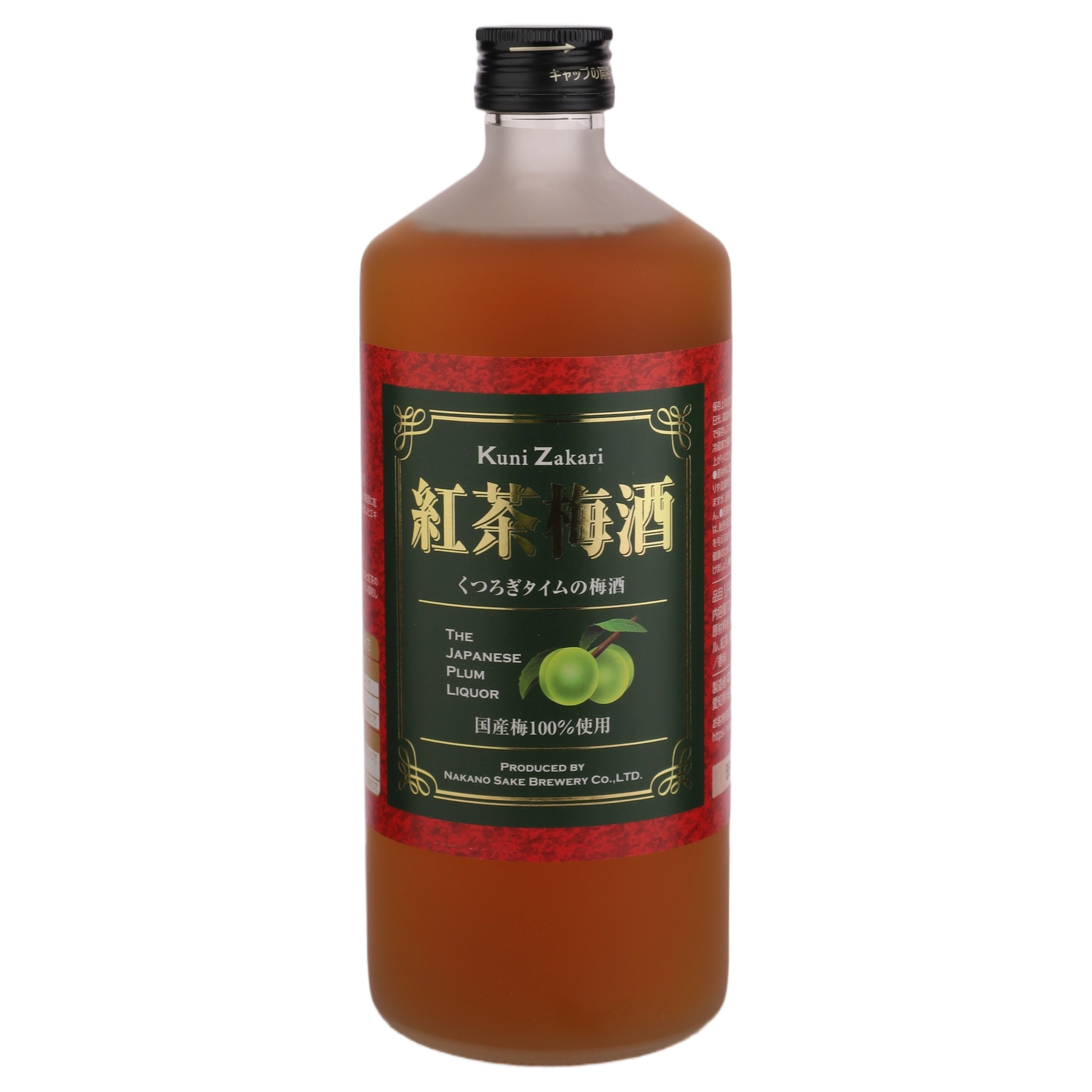 A bottle of NV Kunizakari Koucha Umeshu 720ml Fortified Wine