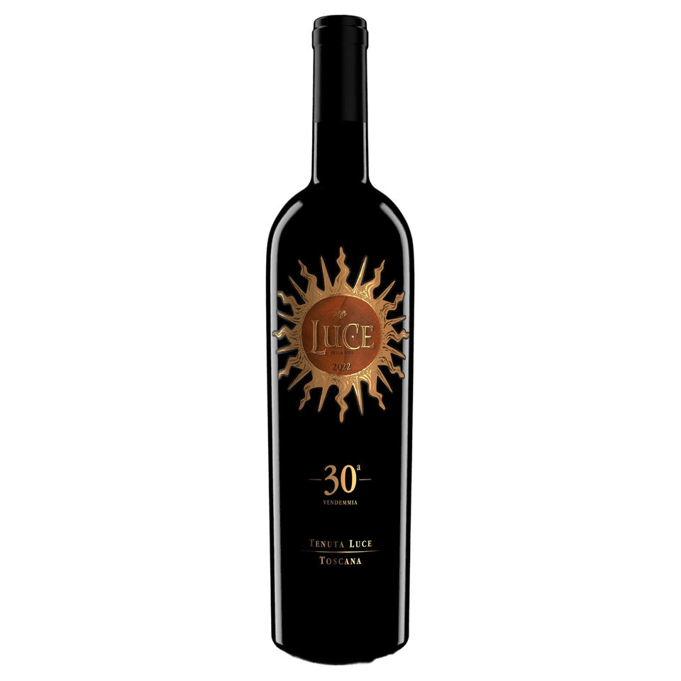 A bottle of 2022 Tenuta Luce Luce 750ml Red Wine