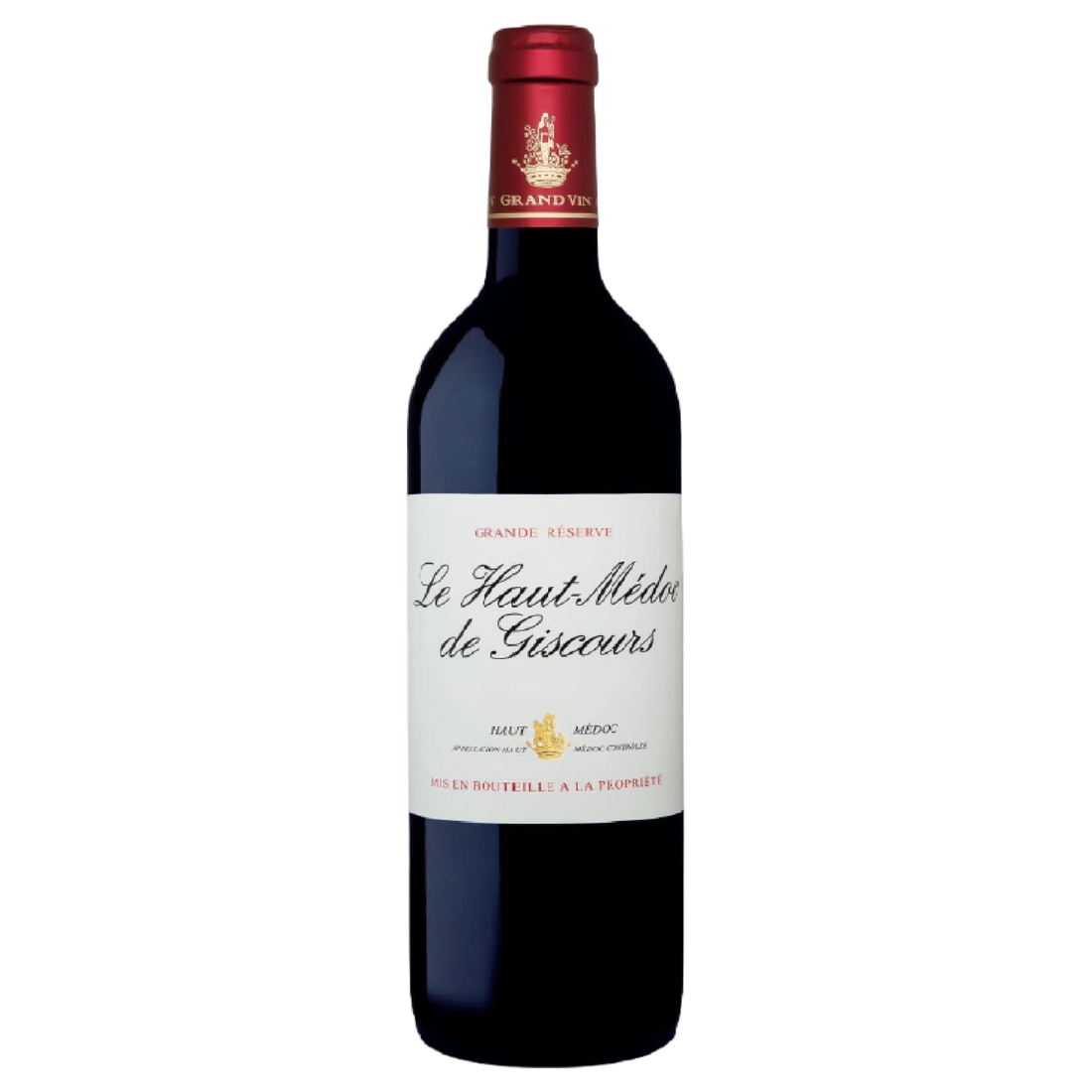 A bottle of 2023 Chateau Giscours 'Le Haut Medoc de Giscours' 750ml Red Wine