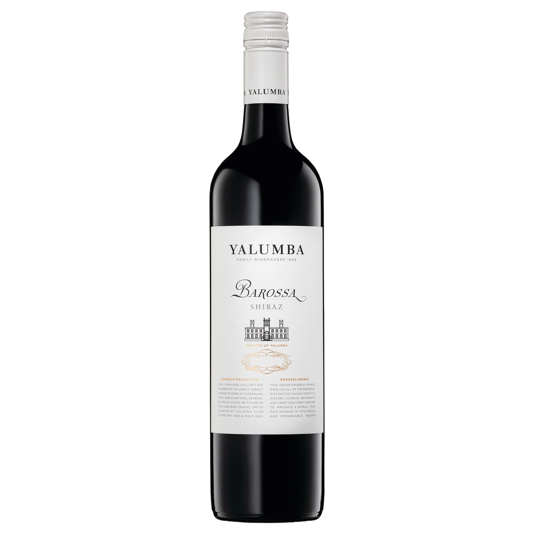 A bottle of 2024 Yalumba Samuel's Collection Barossa Shiraz 750ml Red Wine