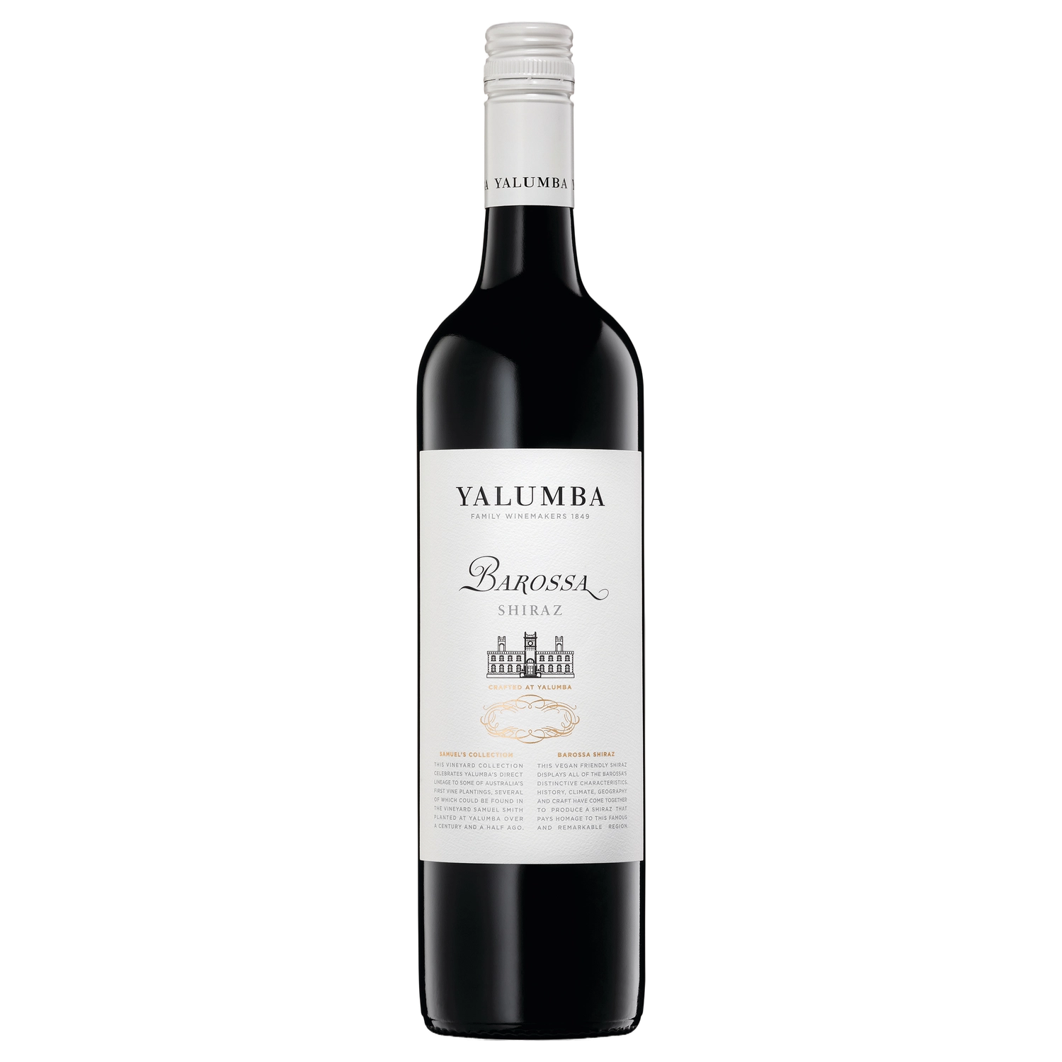 A bottle of 2024 Yalumba Samuel's Collection Barossa Shiraz 750ml Red Wine