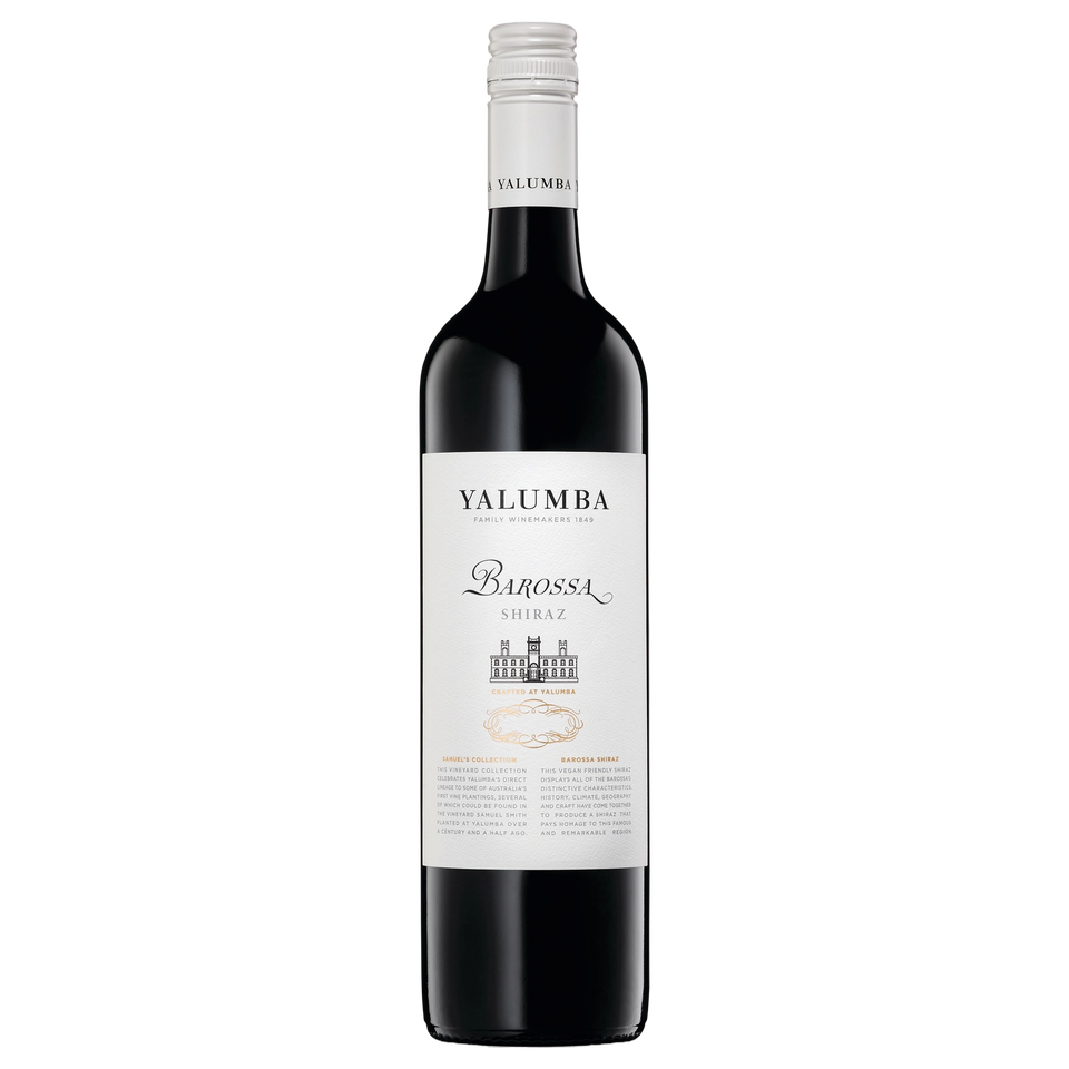 A bottle of 2024 Yalumba Samuel's Collection Barossa Shiraz 750ml Red Wine