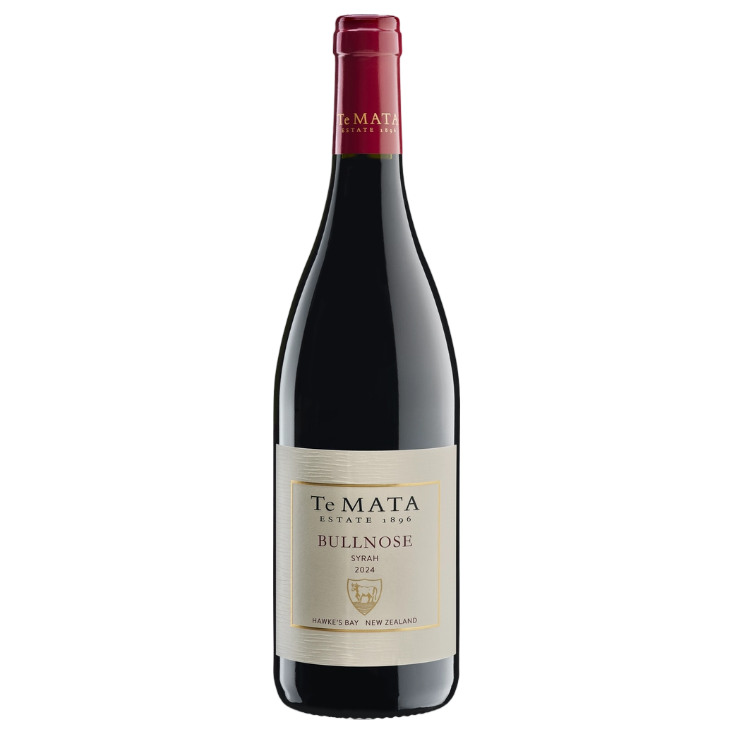 A bottle of 2024 Te Mata Bullnose Syrah 750ml Red Wine