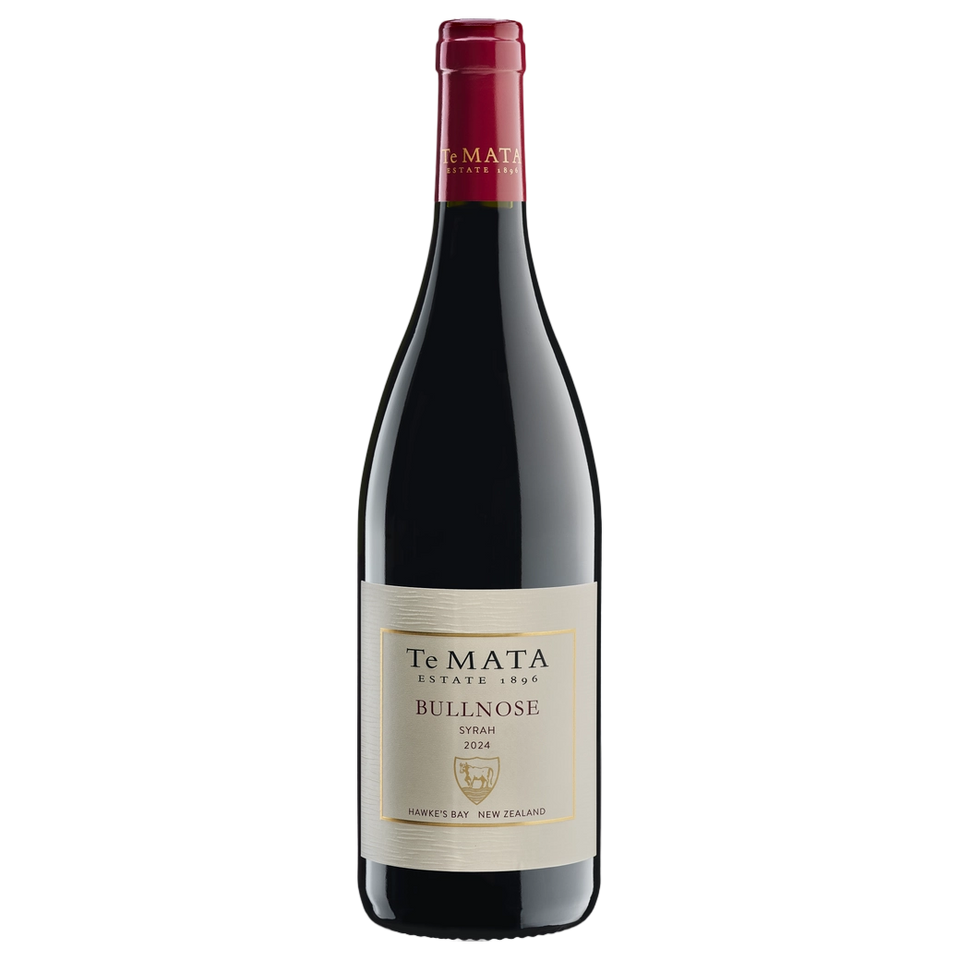 A bottle of 2024 Te Mata Bullnose Syrah 750ml Red Wine