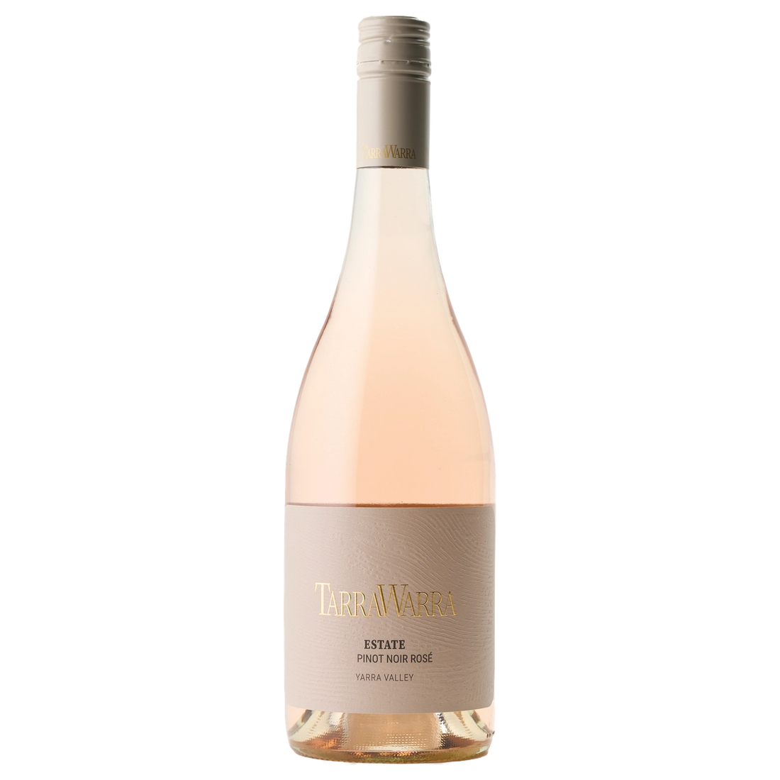 A bottle of 2024 TarraWarra Estate Pinot Noir Rosé 750ml Red Wine