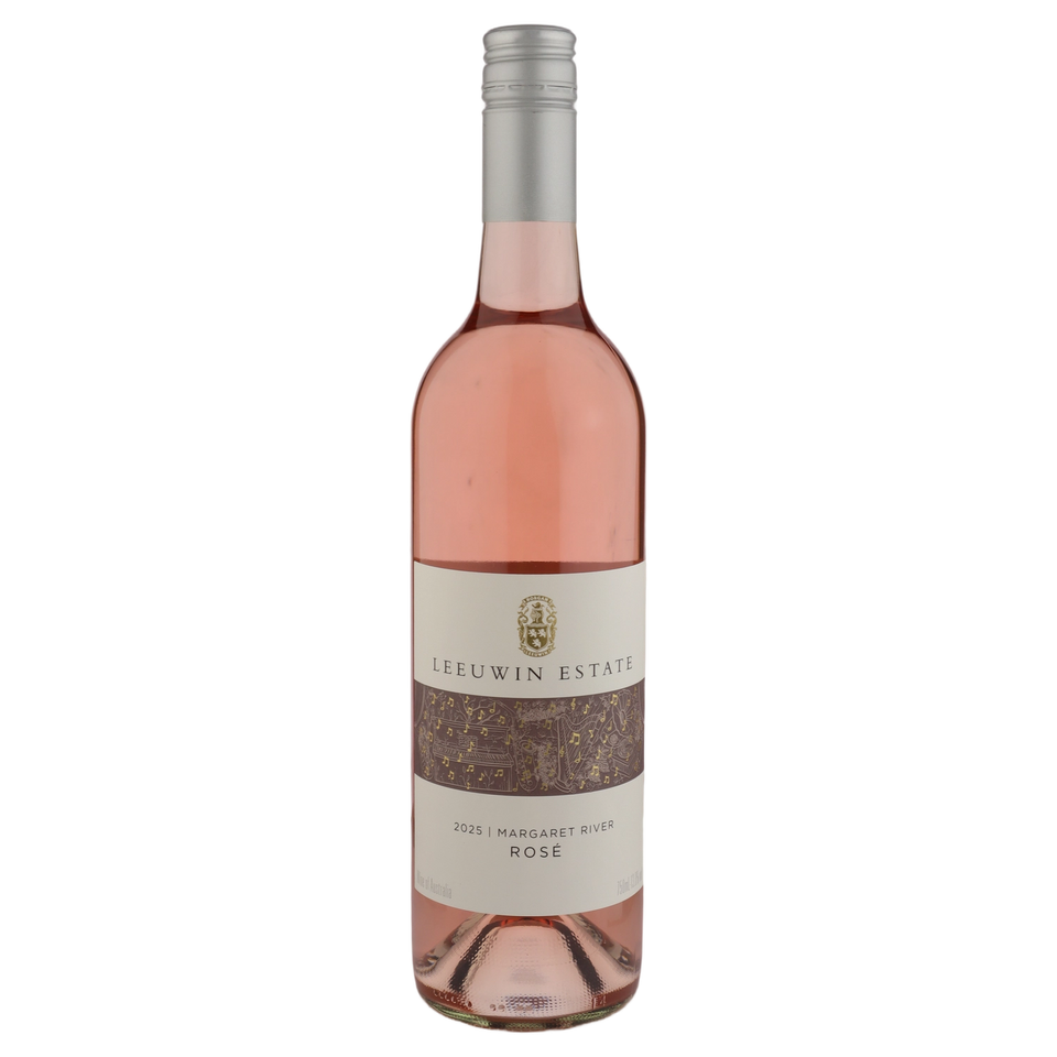 A bottle of 2025 Leeuwin Estate Rose 750ml Rose Wine