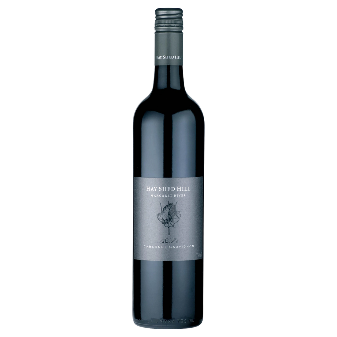 A bottle of 2023 Hay Shed Hill Block 2 Cabernet Sauvignon 750ml Red Wine