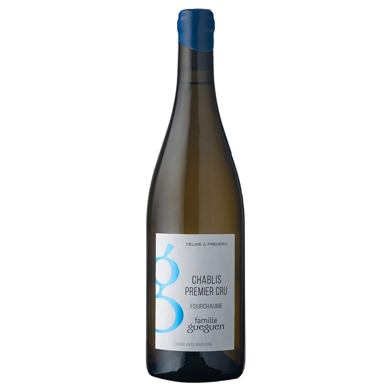 A bottle of 2023 Domaine Gueguen Chablis 1er Cru Fourchaume 750ml White Wine
