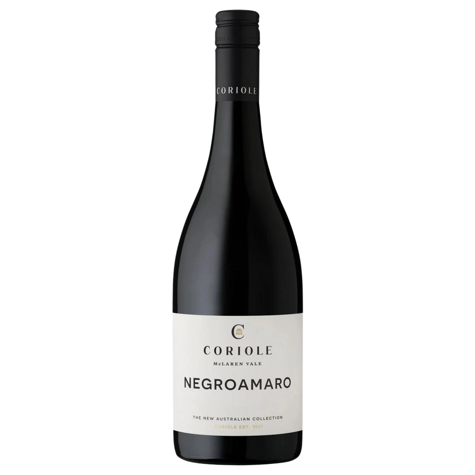 A bottle of 2025 Coriole Negroamaro 750ml Red Wine