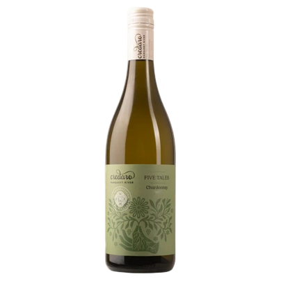 A bottle of 2025 Credaro Five Tales Chardonnay 750ml White Wine