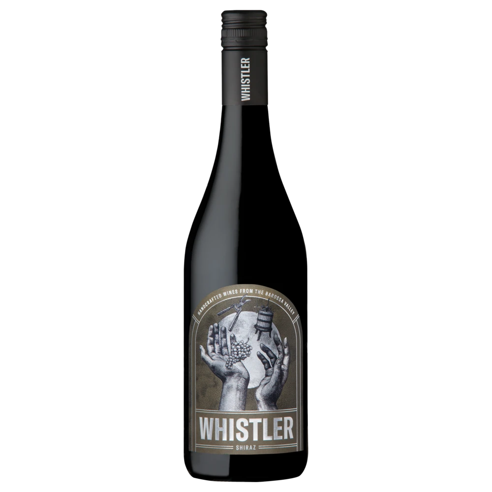 A bottle of 2023 Whistler Shiver Shiraz 750ml Red Wine