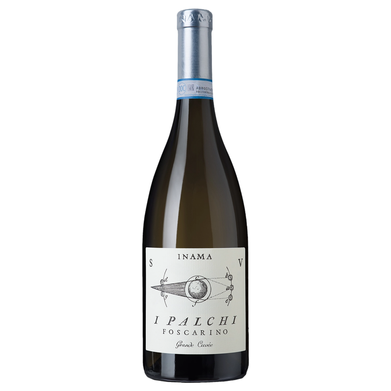 A bottle of 2022 Inama I Palchi Foscarino Soave Classico Grand Cuvée 750ml White Wine