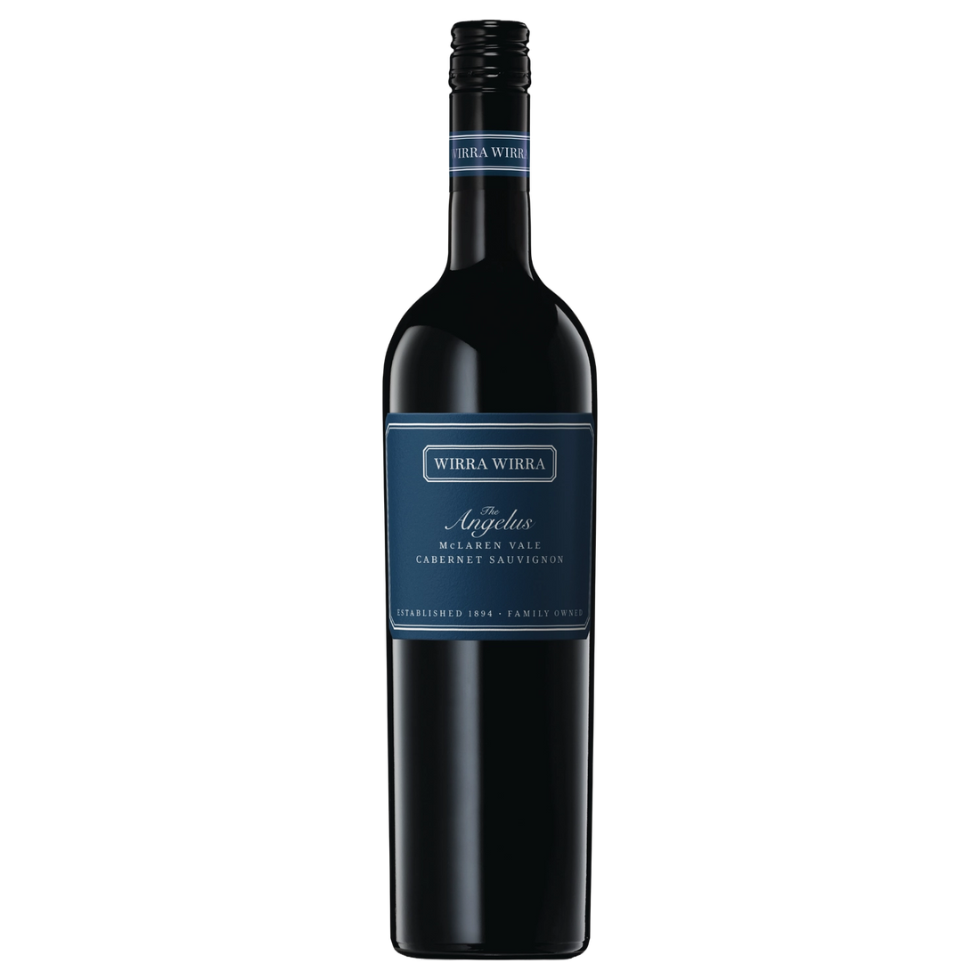 A bottle of 2022 Wirra Wirra The Angelus Cabernet Sauvignon 750ml Red Wine
