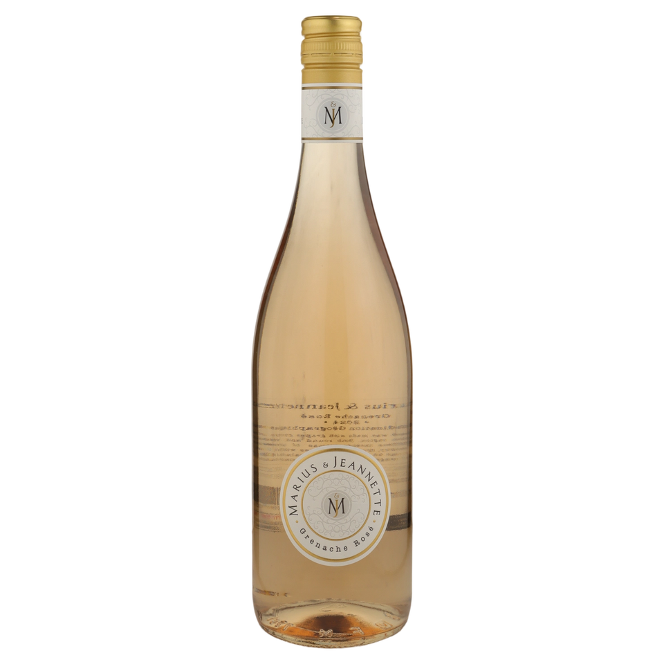A bottle of Marius et Jeannette Grenache Rose 2024 750ml Rose Wine