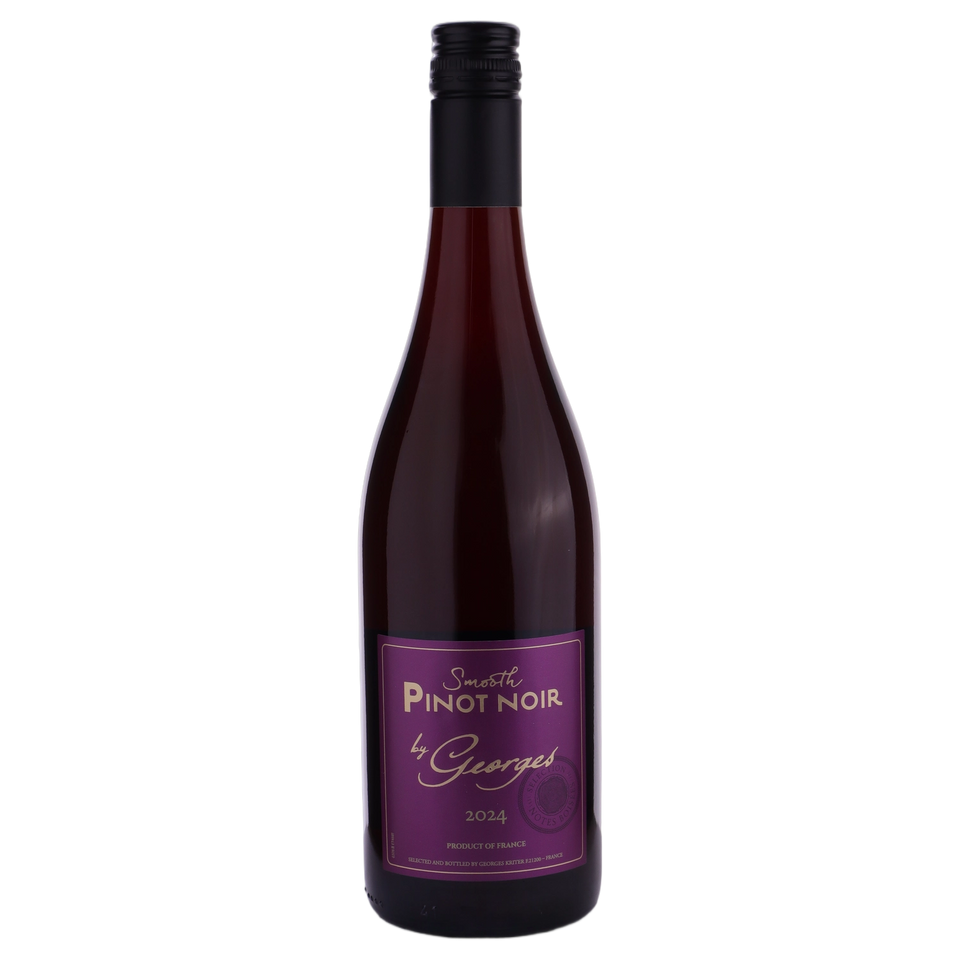 A bottle of By Georges Smooth Pinot Noir 2024 750ml Red Wine